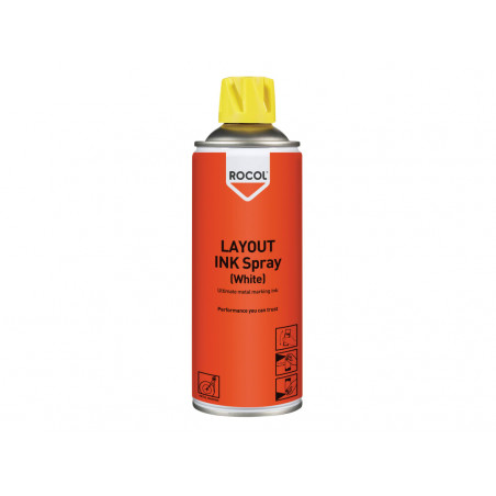 ROCOL 57025 LAYOUT INK Spray White 400ml