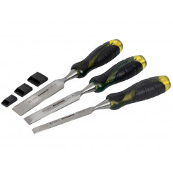 Roughneck 30-153 Professional Bevel Edge Chisel Set, 3 Piece