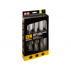 Roughneck 30-153 Professional Bevel Edge Chisel Set, 3 Piece