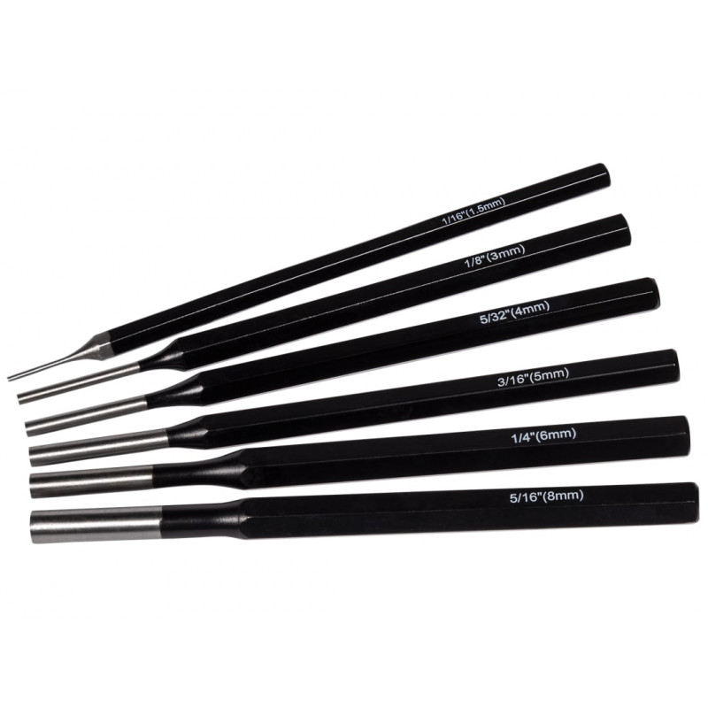 Roughneck 31-178 Parallel Pin Punch Set 6 Piece Roughneck 31-178 Parallel Pin Punch Set 6 Piece
