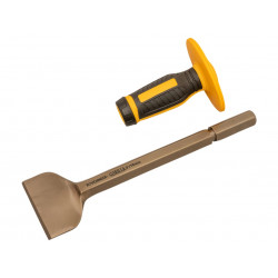 Roughneck 31-926 Gorilla Brick Bolster with Non-Slip Hand Guard 76 x 279mm (3 x 11in)