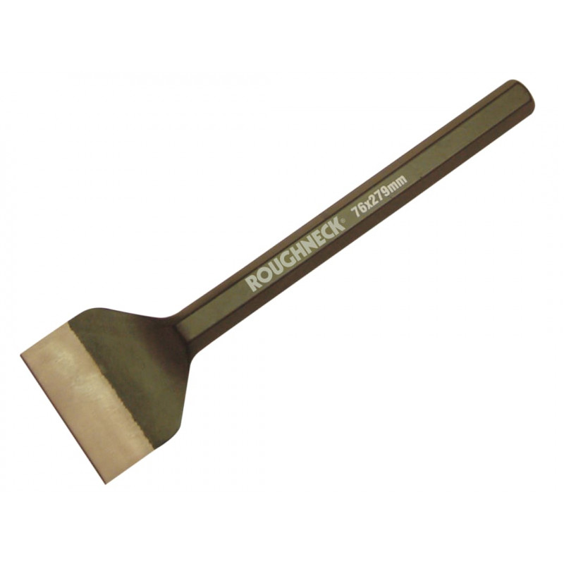 Roughneck 31-989 Electrician's Flooring Chisel 279 x 76mm (11 x 3in) 19mm Shank Roughneck 31-989 Electrician's Flooring Chisel 279 x 76mm (11 x 3in) 19mm Shank