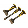 Roughneck 31-993 Chisel & Bolster 3 Piece Set 76 x 254mm 70 x 216mm & 254 x 25mm