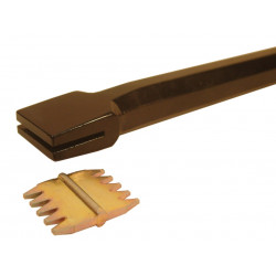 Roughneck 31-995 Scutch Chisel 203mm x 25mm (8in x 1in) - 19mm Shank