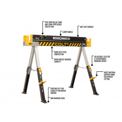 Roughneck 35-602 COLT 600E Sawhorse (Twin Pack)