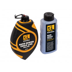 Roughneck 43-070 Rapid Rewind Chalk Line Reel Set 30m
