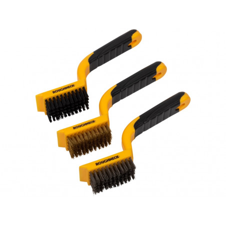 Roughneck 52-012 Wire Brush Set 3 Piece