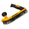 Roughneck 52-052 Two-Handed Wire Brush Soft-Grip