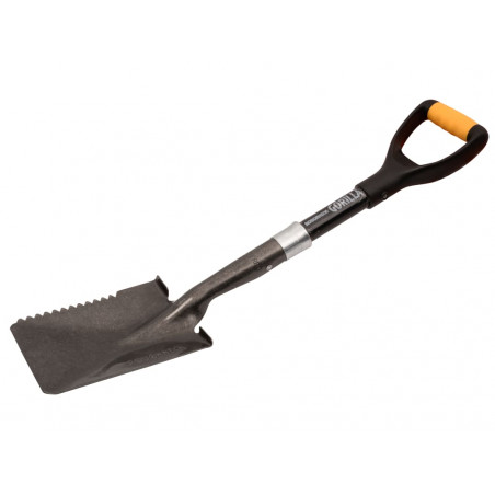 Roughneck 68-007 GORILLA Sharp-Edge Square Micro Shovel