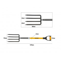 Roughneck 68-140 Digging Fork