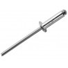 Rapid 5000378 Standard Aluminium Rivets 4 x 8mm Bag of 100
