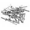 Rapid 5000378 Standard Aluminium Rivets 4 x 8mm Bag of 100