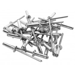 Rapid 5000382 Standard Aluminium Rivets 4.8 x 16mm Bag of 100