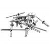 Rapid 5000393 Stainless Steel Rivets 3.2 x 8mm Blister of 50