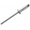 Rapid 5000405 Automotive Rivets 4 x 12mm Steel Blister of 50