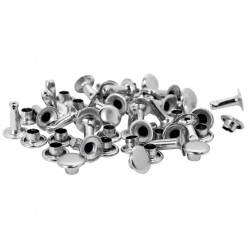 Rapid 5000414 Tubular Rivets 7 x 3 x 9mm Cap 3 x 7mm (Pack 25)
