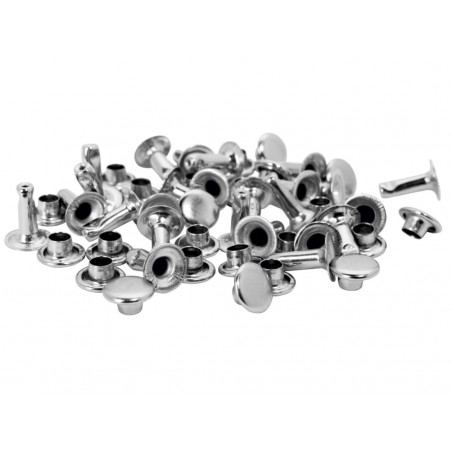 Rapid 5000414 Tubular Rivets 7 x 3 x 9mm Cap 3 x 7mm (Pack 25)