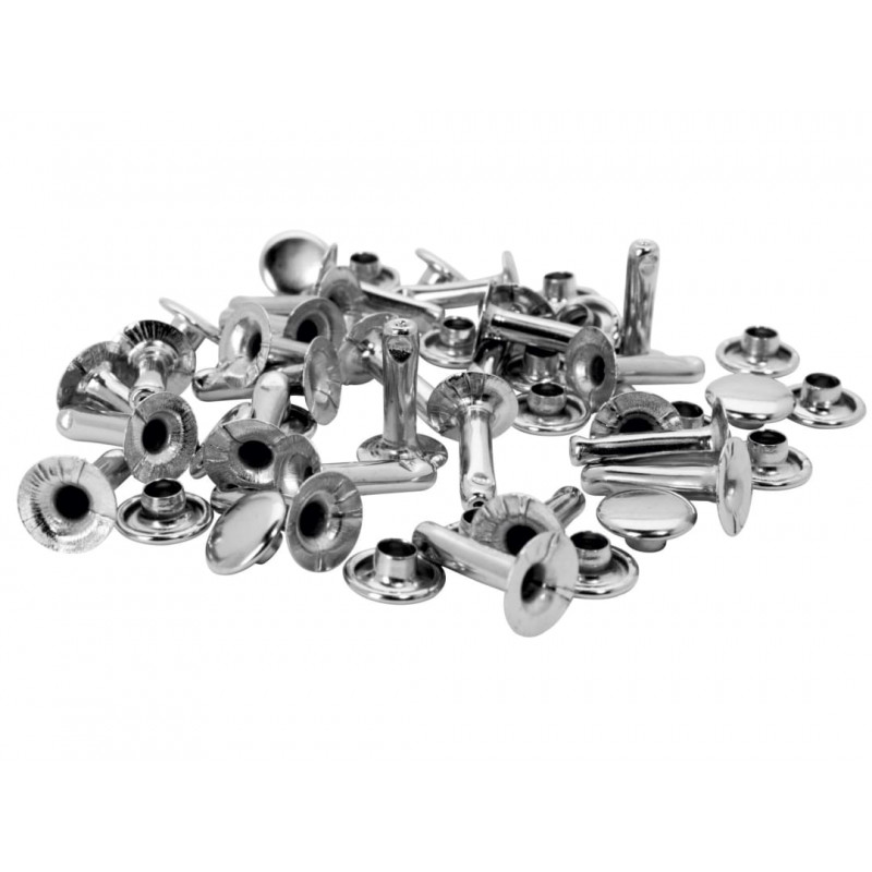 Rapid 5000416 Tubular Rivets 9 x 3 x 13mm Cap 3 x 10mm (Pack 25) Rapid 5000416 Tubular Rivets 9 x 3 x 13mm Cap 3 x 10mm (Pack 25)