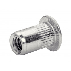 Rapid 5000671 Steel Rivet Nuts M4 (Pack 20 + Free Drill Bit)