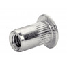 Rapid 5000671 Steel Rivet Nuts M4 (Pack 20 + Free Drill Bit)