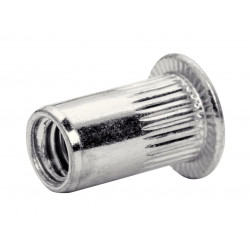 Rapid 5000672 Steel Rivet Nuts M5 (Pack 20 + Free Drill Bit)