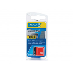 Rapid 5000742 53/8B 8mm Galvanised Staples (Pack 2000)