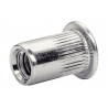 Rapid 5000673 Steel Rivet Nuts M6 (Pack 20 + Free Drill Bit)