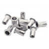 Rapid 5000673 Steel Rivet Nuts M6 (Pack 20 + Free Drill Bit)