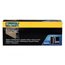 Rapid 11897602 606/18B4 18mm Staples (Narrow Box 4000)