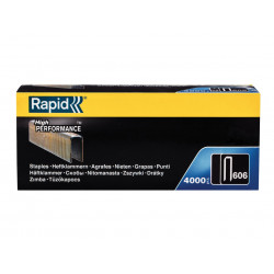 Rapid 11737302 606/25B4 25mm Staples (Narrow Box 4000)