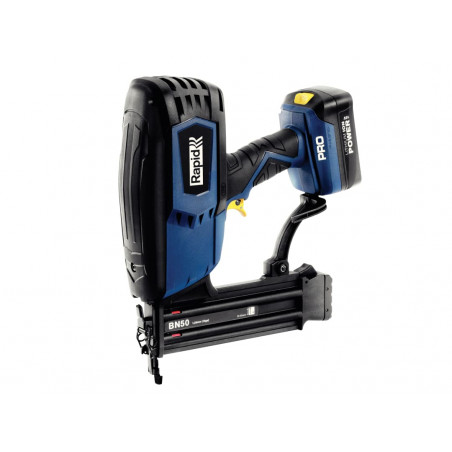 Rapid 5001121 PRO BN50 Cordless Brad Nailer 18 Gauge 18V 2 x 2.0Ah Li-ion