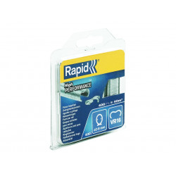 Rapid 40108796 VR16 Fence Hog Rings Pack 400 Galvanised