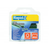 Rapid 40108801 VR22 Fence Hog Rings Pack 215 Galvanised