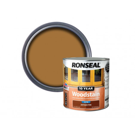 Ronseal 38687 10 Year Woodstain Antique Pine 2.5 litre