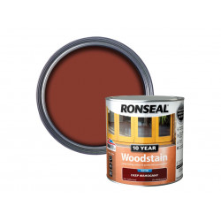 Ronseal 38675 10 Year Woodstain Deep Mahogany 750ml