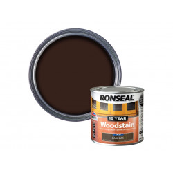 Ronseal 38669 10 Year Woodstain Dark Oak 250ml