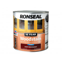 Ronseal 38675 10 Year Woodstain Deep Mahogany 750ml