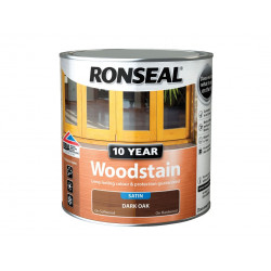 Ronseal 38691 10 Year Woodstain Dark Oak 2.5 litre