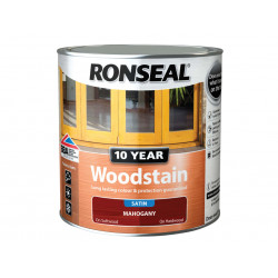 Ronseal 38685 10 Year Woodstain Mahogany 2.5 litre