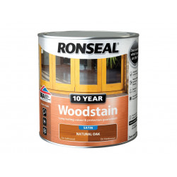 Ronseal 38694 10 Year Woodstain Natural Oak 2.5 litre