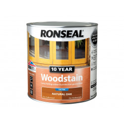 Ronseal 38683 10 Year Woodstain Natural Oak 750ml
