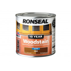 Ronseal 38668 10 Year Woodstain Oak 250ml
