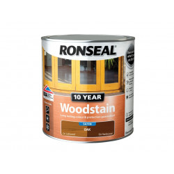 Ronseal 38690 10 Year Woodstain Oak 2.5 litre