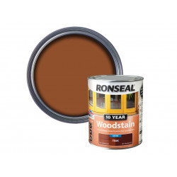 Ronseal 38681 10 Year Woodstain Teak 750ml