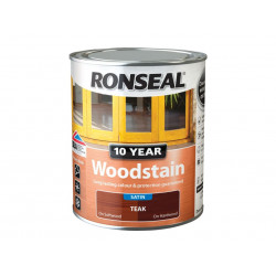 Ronseal 38681 10 Year Woodstain Teak 750ml