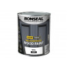 Ronseal 38773 10 Year Weatherproof Wood Paint White Gloss 750ml