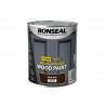 Ronseal 38774 10 Year Weatherproof Wood Paint Dark Oak Gloss 750ml