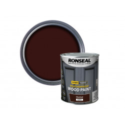 Ronseal 38775 10 Year Weatherproof Wood Paint Chestnut Gloss 750ml