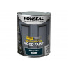 Ronseal 38788 10 Year Weatherproof Wood Paint Midnight Blue Satin 750ml
