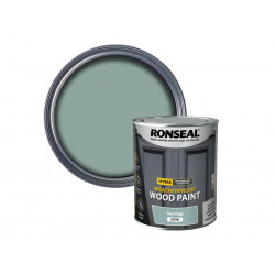 Ronseal 38792 10 Year Weatherproof Wood Paint Duck Egg Blue Satin 750ml